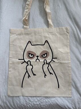 Angry Kitty Tote Bag